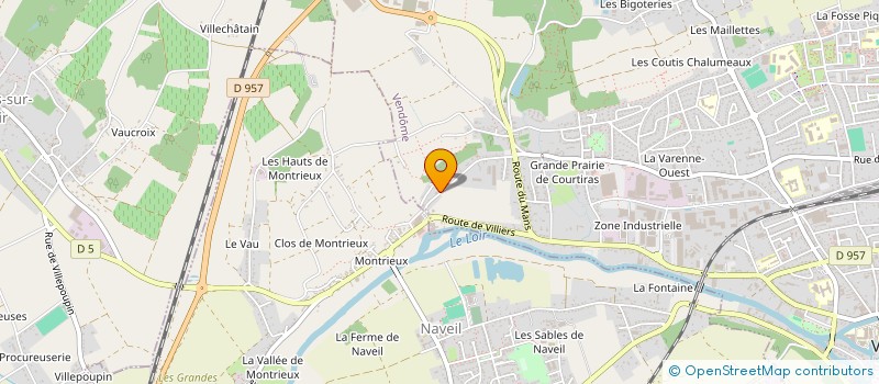 localisation de l'entreprise AMICALE DES VIGNERONS DE VENDOME  VENDOME