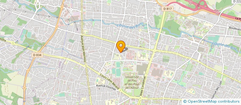 localisation de l'entreprise AMICALE DES VOISINS à PAU