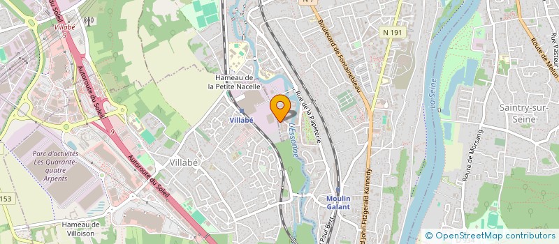 localisation de l'entreprise AMICALE DES VOISINS JEAN-GUILLAUME ECREVISSE  CORBEIL-ESSONNES