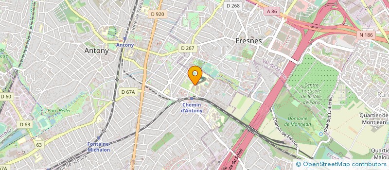 localisation de l'entreprise AMICALE DESCARTES à ANTONY