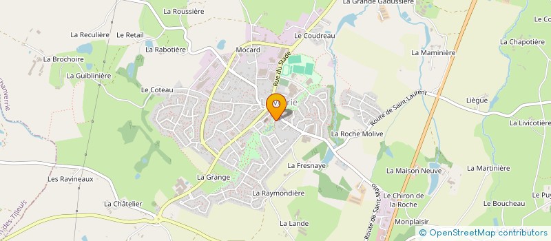 localisation de l'entreprise AMICALE DETENTE LOISIRS à CHANVERRIE