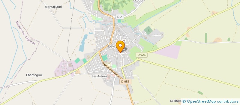 localisation de l'entreprise AMICALE DONNEURS DE SANG à LEVROUX