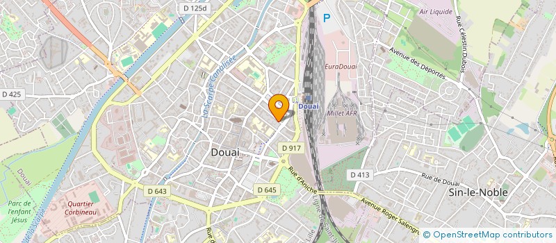 localisation de l'entreprise AMICALE DOUAIPICURIENNE à DOUAI