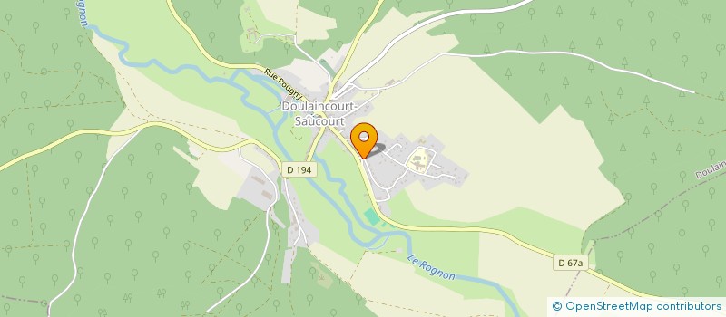 localisation de l'entreprise AMICALE DOULAINCOURTOISE DES SAPEURS POMPIERS à DOULAINCOURT-SAUCOURT