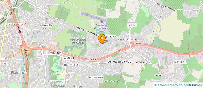 localisation de l'entreprise AMICALE DU 144EME REGIMENT D'INFANTERIE à ARTIGUES-PRES-BORDEAUX