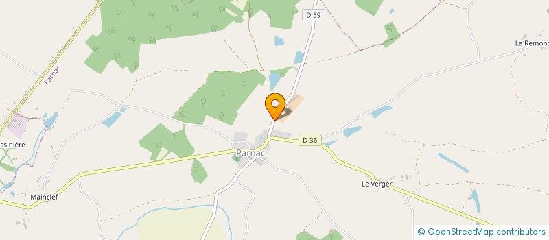 localisation de l'entreprise AMICALE DU BOIS CHINAN à PARNAC