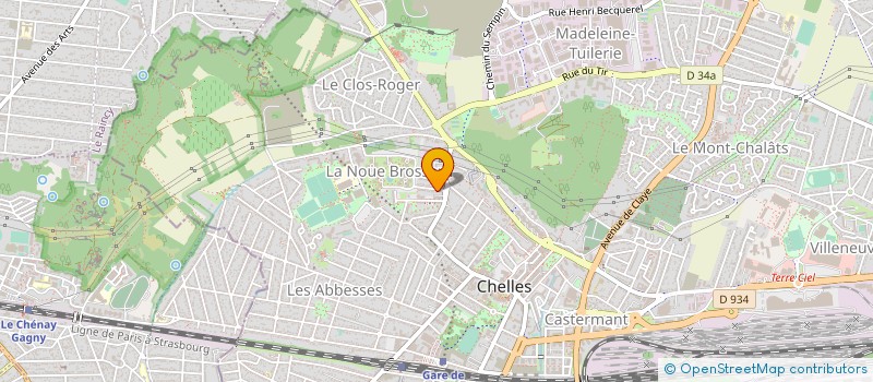 localisation de l'entreprise AMICALE DU BOIS MADAME à CHELLES