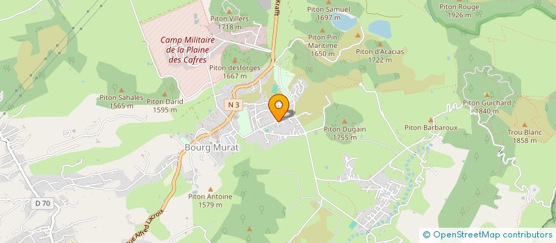 localisation de l'entreprise AMICALE DU BOURG MURAT à LE TAMPON