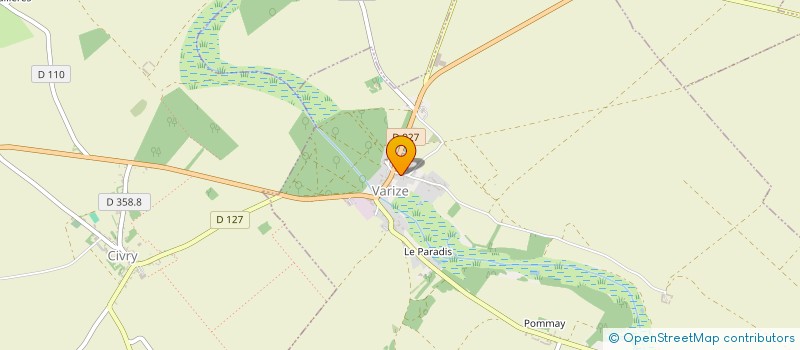 localisation de l'entreprise AMICALE DU CENTE D'INTERVENTION DE VARIZE à VARIZE
