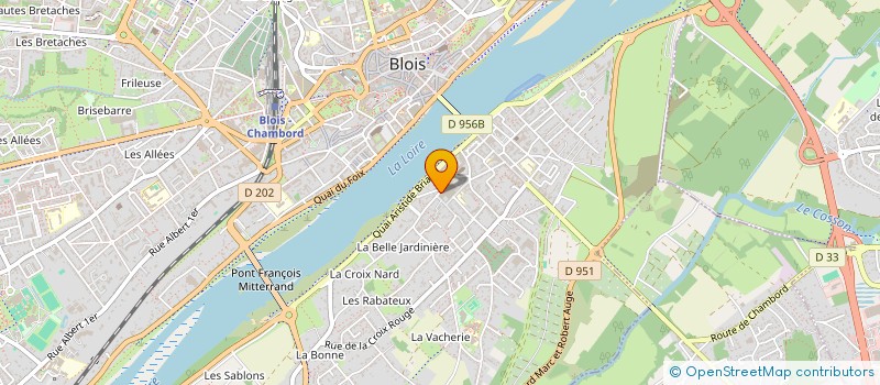 localisation de l'entreprise AMICALE DU CENTRE HOSPITALIER à BLOIS