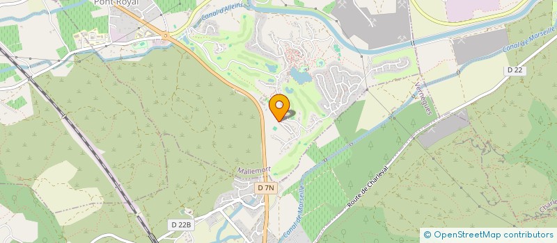 localisation de l'entreprise AMICALE DU CLOS  MALLEMORT