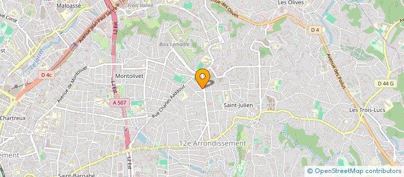 localisation de l'entreprise AMICALE DU CLUB DE TIR PHOCEEN à MARSEILLE