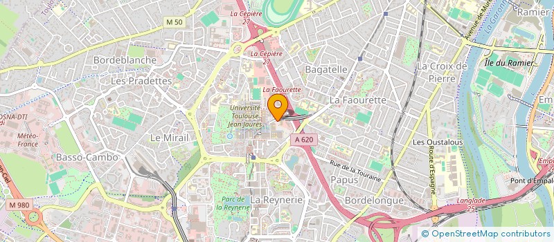 localisation de l'entreprise AMICALE DU CNED à TOULOUSE