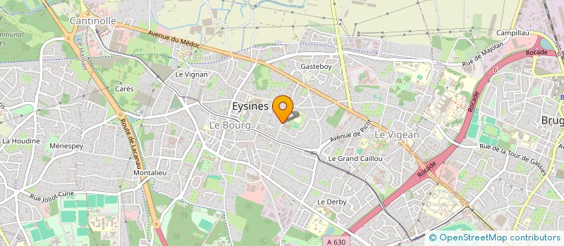 localisation de l'entreprise AMICALE DU COLLEGE A CAMUS D'EYSINES à EYSINES