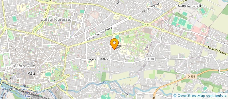 localisation de l'entreprise AMICALE DU COLLEGE D ALBRET à PAU