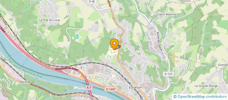 localisation de l'entreprise AMICALE DU COLLEGE GRANGE à VIENNE