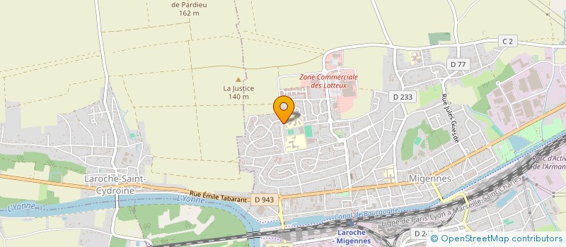 localisation de l'entreprise AMICALE DU COLLEGE JACQUES PREVERT à MIGENNES
