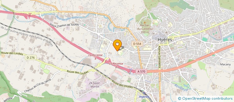 localisation de l'entreprise AMICALE DU COLLEGE JULES FERRY HYERES à HYERES