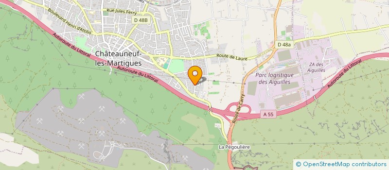 localisation de l'entreprise AMICALE DU COMITE COMMUNAL DE PREVENTION DES RISQUES DE CHATEAUNEUF LES MARTIGUES à CHATEAUNEUF-LES-MARTIGUES