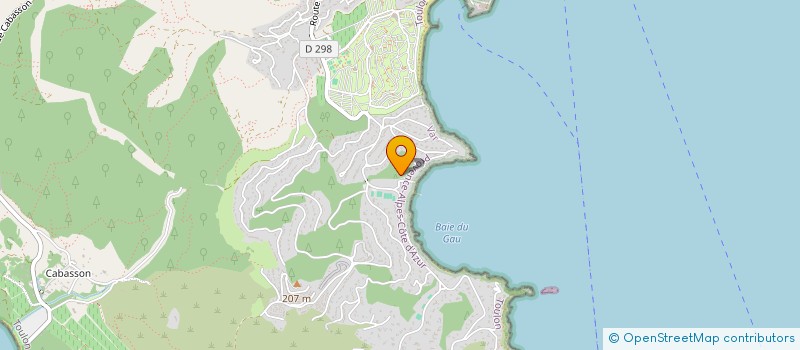 localisation de l'entreprise AMICALE DU COMITE COMMUNAL FEUX DE FORETS DE BORMES LES MIMOSAS  BORMES-LES-MIMOSAS