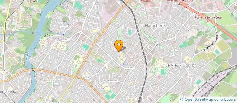 localisation de l'entreprise AMICALE DU DOUTE à NANTES