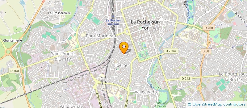 localisation de l'entreprise AMICALE DU FLRSV à LA ROCHE-SUR-YON