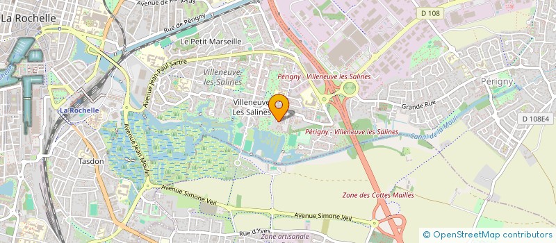 localisation de l'entreprise AMICALE DU GARDON ROCHELAIS  LA ROCHELLE