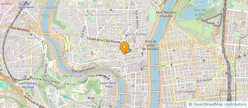 localisation de l'entreprise AMICALE DU GROUPE SCOLAIRE DES TABLES CLAUDIENNES à LYON