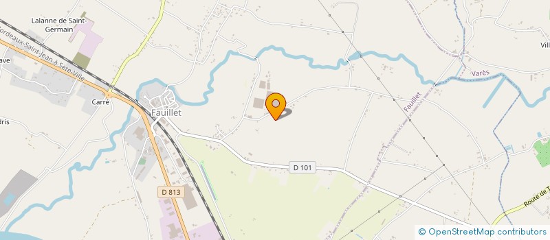 localisation de l'entreprise AMICALE DU JUDO CLUB ASSOCIES à FAUILLET