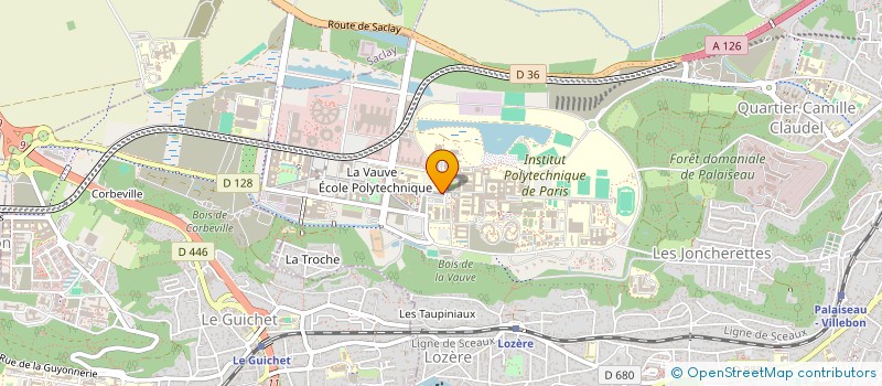 localisation de l'entreprise AMICALE DU LIPPS à PALAISEAU