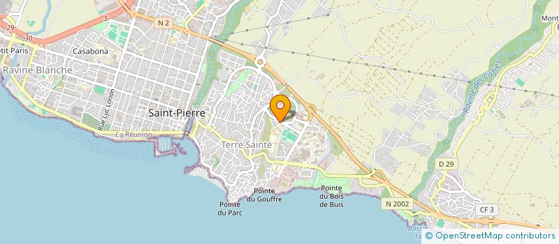 localisation de l'entreprise AMICALE DU MICROLYCEE SUD à SAINT-PIERRE