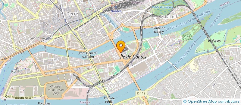 localisation de l'entreprise AMICALE DU PERSONNEL à NANTES
