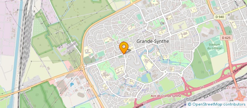 localisation de l'entreprise AMICALE DU PERSONNEL COMMUNAL à GRANDE-SYNTHE