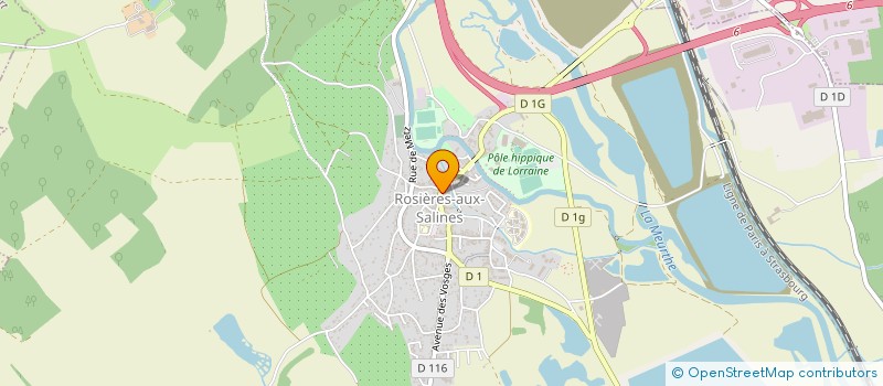 localisation de l'entreprise AMICALE DU PERSONNEL COMMUNAL DE VARANGEVILLE  VARANGEVILLE