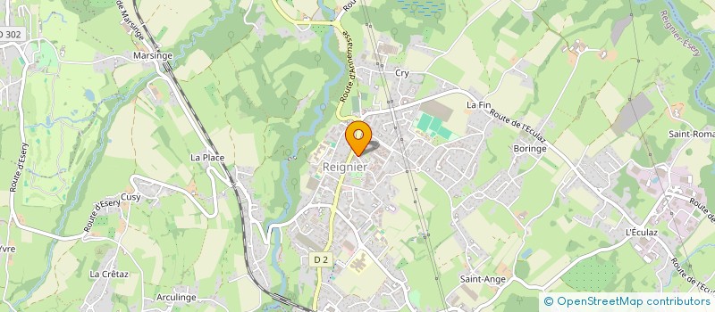 localisation de l'entreprise AMICALE DU PERSONNEL COMMUNAL REIGNIER-ESERY à REIGNIER-ESERY