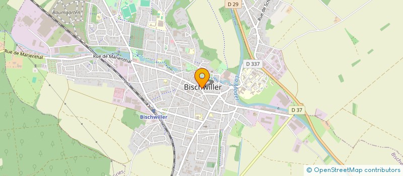 localisation de l'entreprise AMICALE DU PERSONNEL DE BISCHWILLER  BISCHWILLER