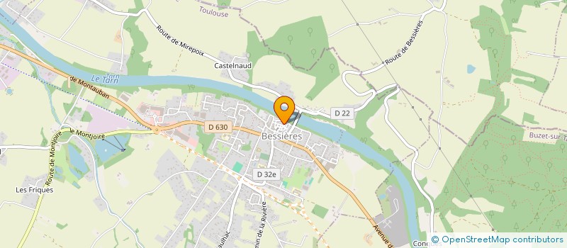 localisation de l'entreprise AMICALE DU PERSONNEL DE L'EHPAD DE SAINTE-CECILE  BESSIERES