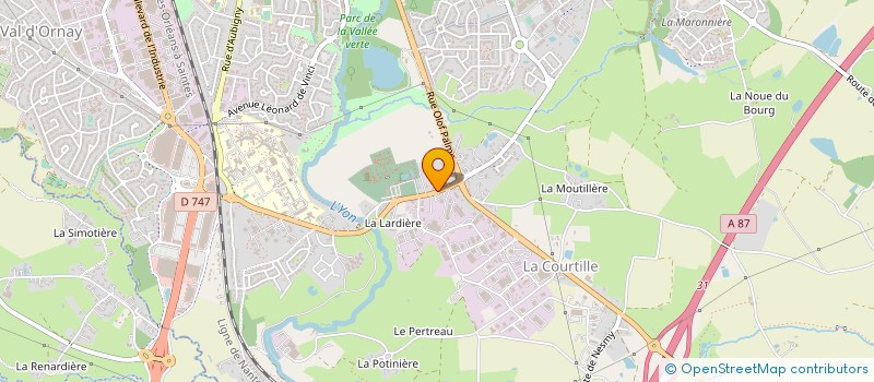 localisation de l'entreprise AMICALE DU PERSONNEL DE L HOPITAL SUD à LA ROCHE-SUR-YON