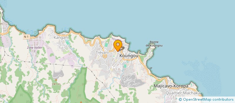 localisation de l'entreprise AMICALE DU PERSONNEL DE LA COMMUNE DE KOUNGOU (AMIPEK)  KOUNGOU