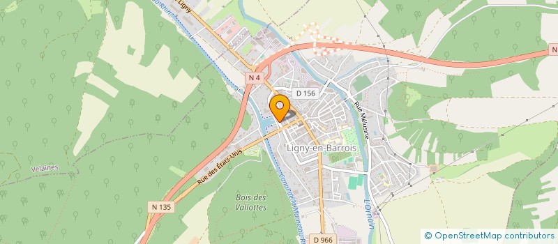 localisation de l'entreprise AMICALE DU PERSONNEL DE LA MAISON DE RETRAITE DE LIGNY EN BARROIS à LIGNY-EN-BARROIS