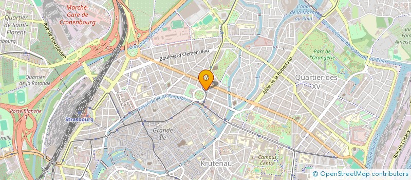 localisation de l'entreprise AMICALE DU PERSONNEL DE LA PREFECTURE à STRASBOURG