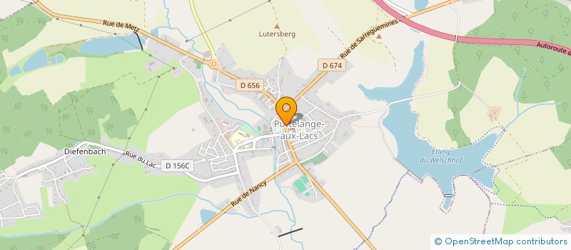 localisation de l'entreprise AMICALE DU PERSONNEL DE LA VILLE DE PUTTELANGE AUX LACS  PUTTELANGE-AUX-LACS
