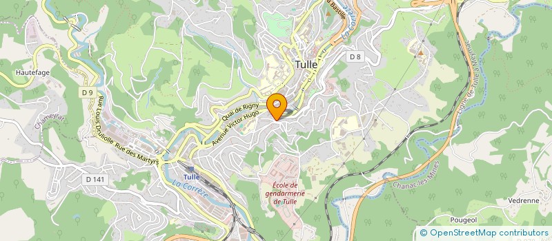 localisation de l'entreprise AMICALE DU PERSONNEL DE TULLE AGGLO à TULLE
