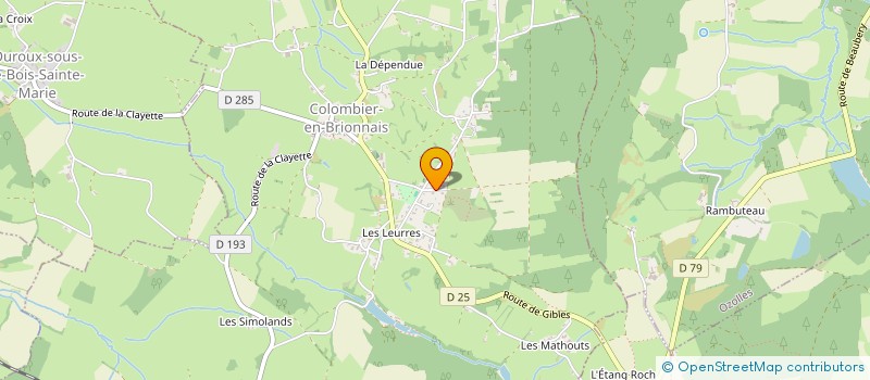 localisation de l'entreprise AMICALE DU PERSONNEL DU BOIS JOLI  BOIS-SAINTE-MARIE