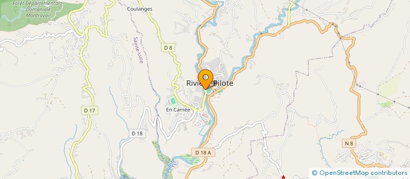 localisation de l'entreprise AMICALE DU PERSONNEL DU C.E.M. DE RIVIERE PILOTE à RIVIERE-PILOTE
