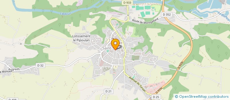 localisation de l'entreprise AMICALE DU PERSONNEL DU COLLEGE CAP DE GASCOGNE à SAINT-SEVER