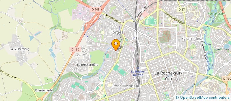 localisation de l'entreprise AMICALE DU PERSONNEL DU COLLEGE LES GONDOLIERS à LA ROCHE-SUR-YON