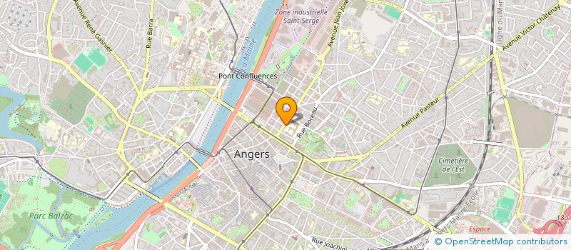 localisation de l'entreprise AMICALE DU PERSONNEL DU LYCEE JOACHIM DU BELLAY à ANGERS