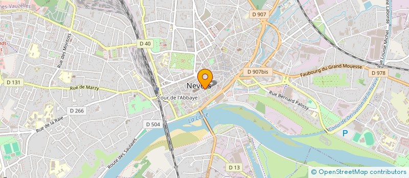 localisation de l'entreprise AMICALE DU PERSONNEL DU SYNDICAT INTERCOMMUNAL D'ELECTRICITE ET D'EQUIPEMENT DE LA NIEVRE à NEVERS