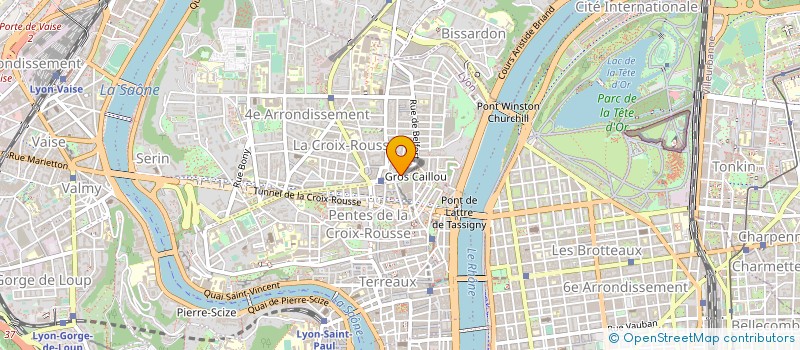 localisation de l'entreprise AMICALE DU PERSONNEL INCA DES PTT LYON à LYON